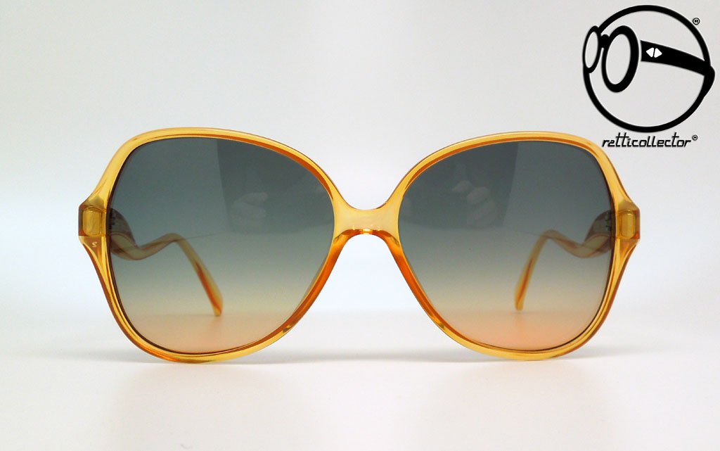 Monture De Lunettes Vintage Terri Brogan NOS - Or Brun Ovale - Taille 45