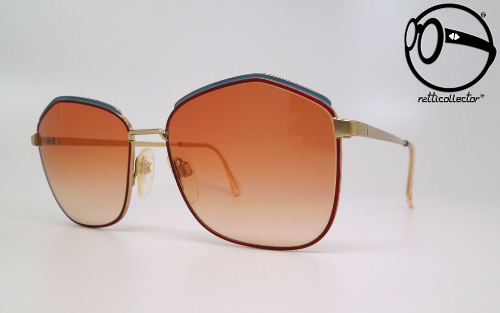 VINTAGE SUNGLASSES LUXOTTICA 2106 G119 GEP 18K 70s ORIGINAL AND