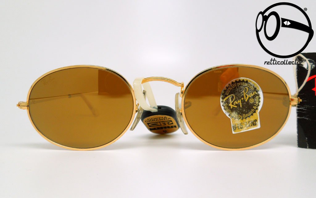 RAY BAN B L CLASSIC COLLECTION STYLE 1 W1909 WXAS DIAMOND 24KT