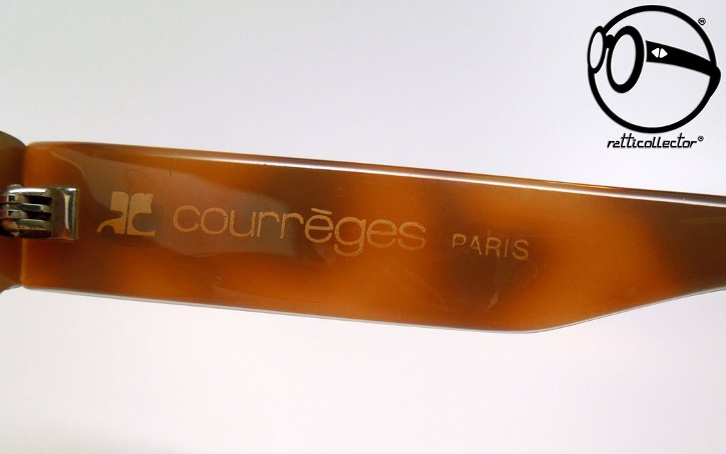 VINTAGE SUNGLASSES COURREGES PARIS 8693-8 C43 80s - ORIGINAL AND