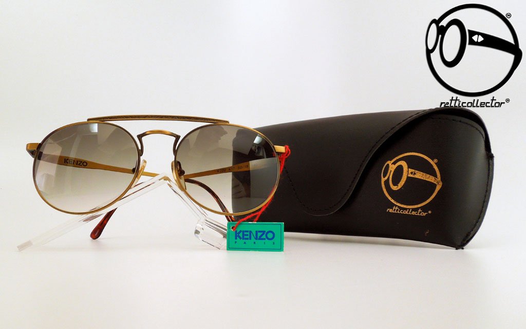 VINTAGE SUNGLASSES KENZO PARIS K029 K17 80s - ORIGINAL AND