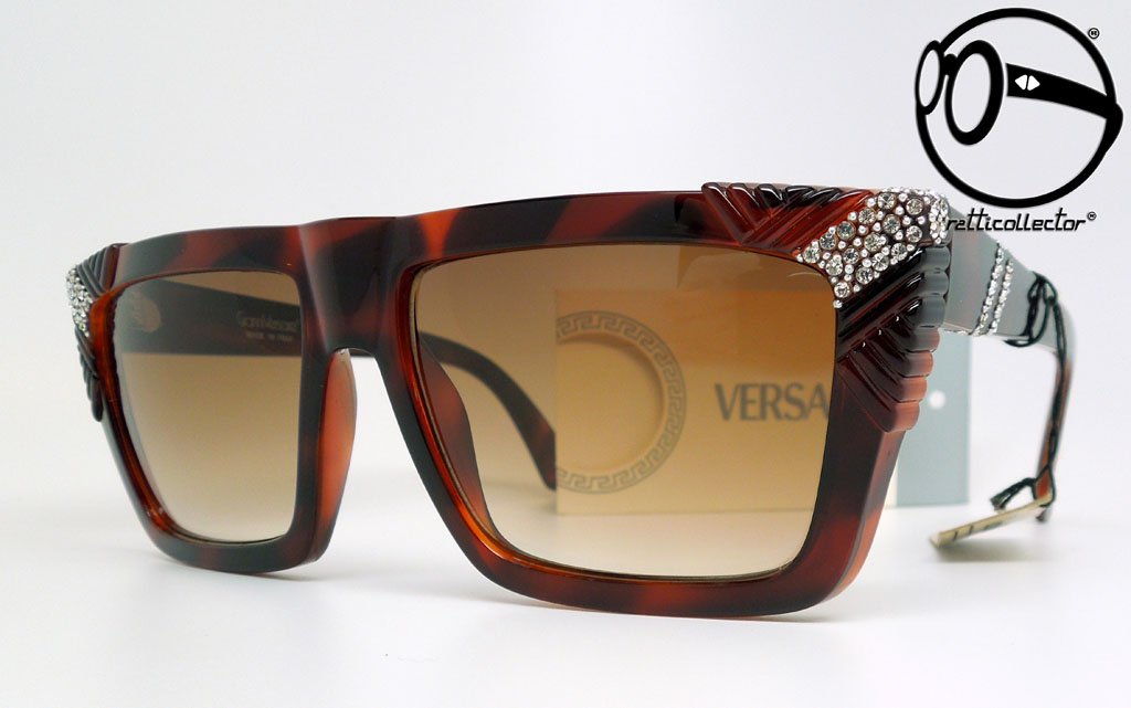 VINTAGE SUNGLASSES GIANNI VERSACE BASIX MOD. 812 COL.688 RHTO 80s