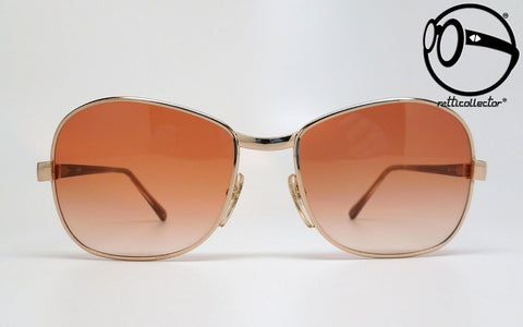 bartoli amber gold plated 14kt 60s Vintage sunglasses no retro frames glasses