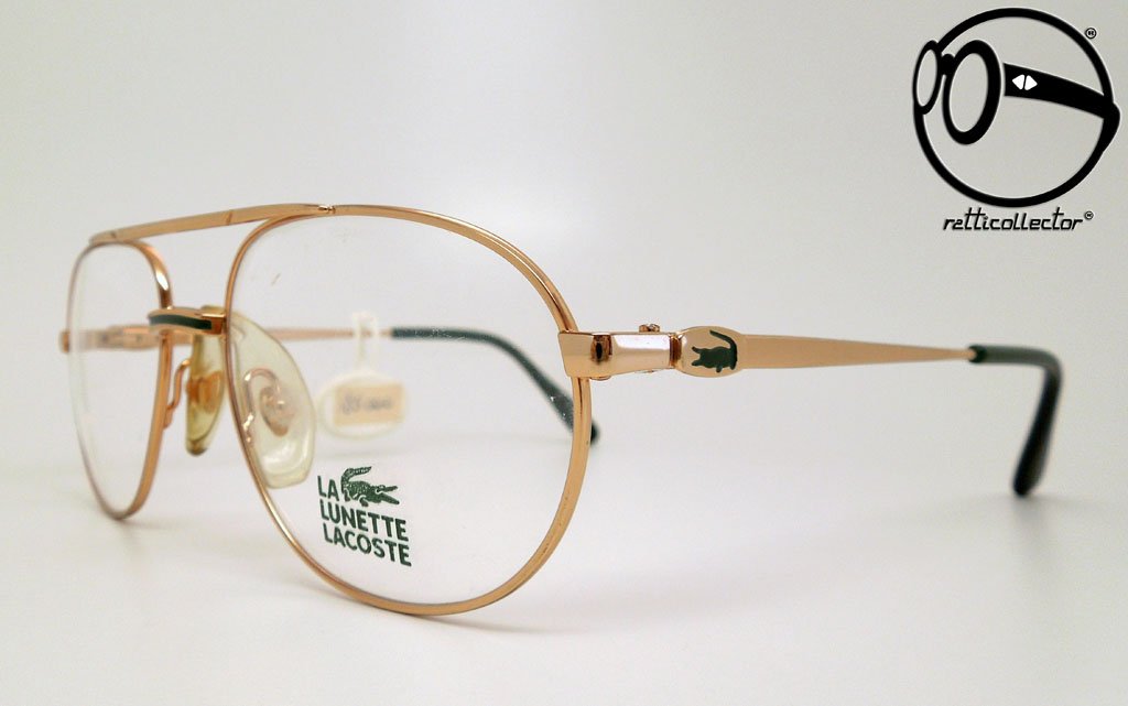 VINTAGE EYEGLASSES LACOSTE BY L'AMY LACOSTE 221F CL22 L 132 70s - ORIGINAL AND UNWORN GLASSES –