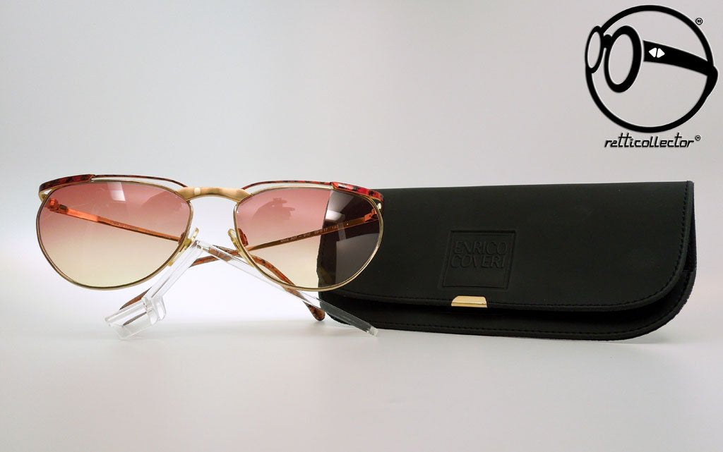Enrico Coveri Gold Tone Cat Eye Glasses Mod 307-810 VINTAGE SUNGLASSES ENRICO COVERI MOD.307-910 FMG K12 80s  main image 3