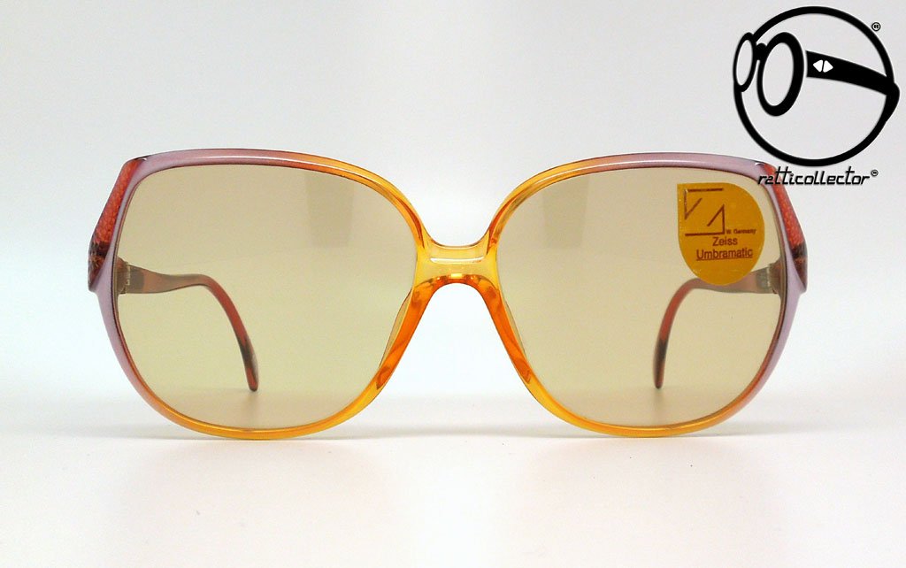 Zeiss Vintage Retro Yellow Orange Sunglasses CARL ZEISS Sunglasses 8137 8400 Havana Vintage main image 3