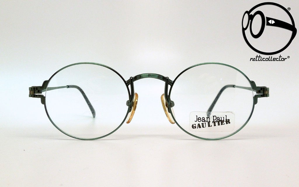 VINTAGE EYEGLASSES JEAN PAUL GAULTIER 55-3171 21 3D 4 90s