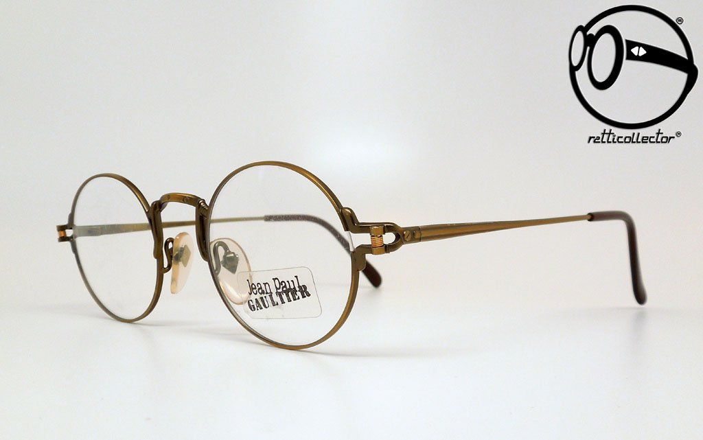 VINTAGE EYEGLASSES JEAN PAUL GAULTIER 55-3171 21 4G 3 90s