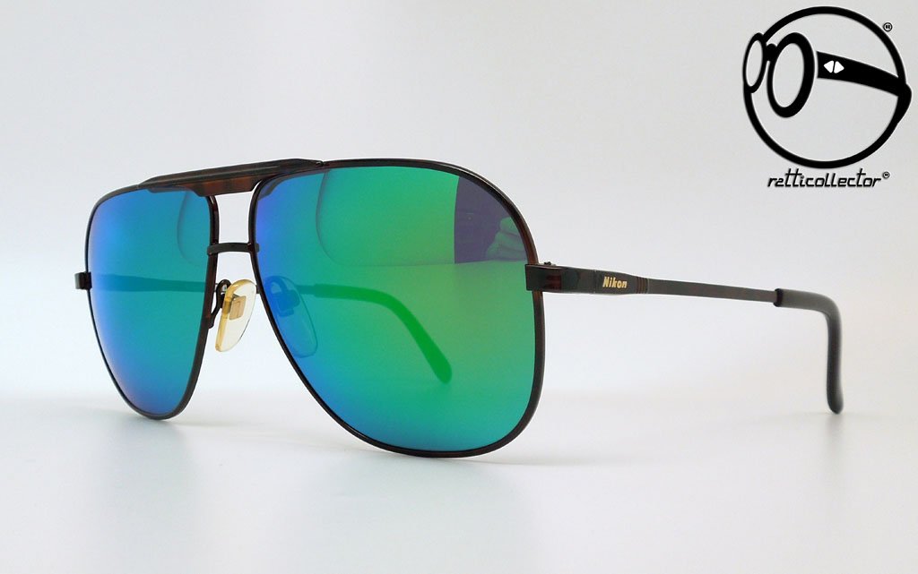 VINTAGE SUNGLASSES NIKON TITEX EB 488T 0019 92 00 80s - ORIGINAL