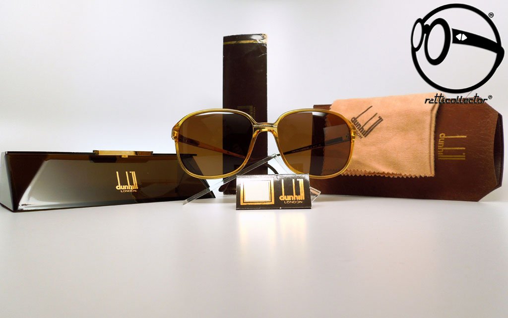 VINTAGE SUNGLASSES DUNHILL 6037 70 59 80s - ORIGINAL AND UNWORN