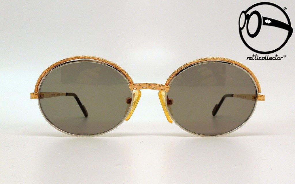 VINTAGE SUNGLASSES TIFFANY T72 COL.1 23K GOLD PLATED 80s