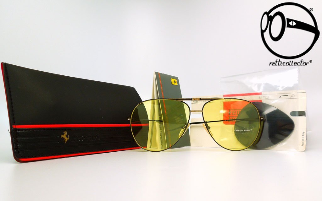 VINTAGE SUNGLASSES FERRARI FORMULA F43 07F 80s ORIGINAL AND