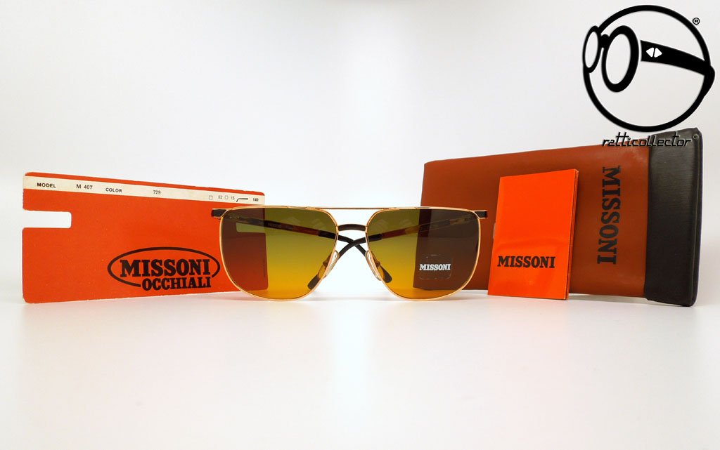 Missoni Black Sunglasses with Orange Case Missoni | Accessories | Missoni Vinyl Glasses Case  main image 2