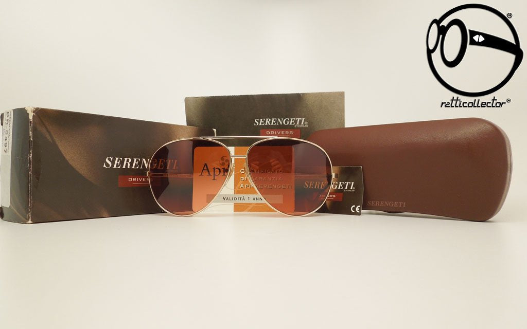 VINTAGE SUNGLASSES SERENGETI DR5509 DRIVERS ESSENTIALS 90s ORIGINAL AND UNWORN GLASSES ratticollector