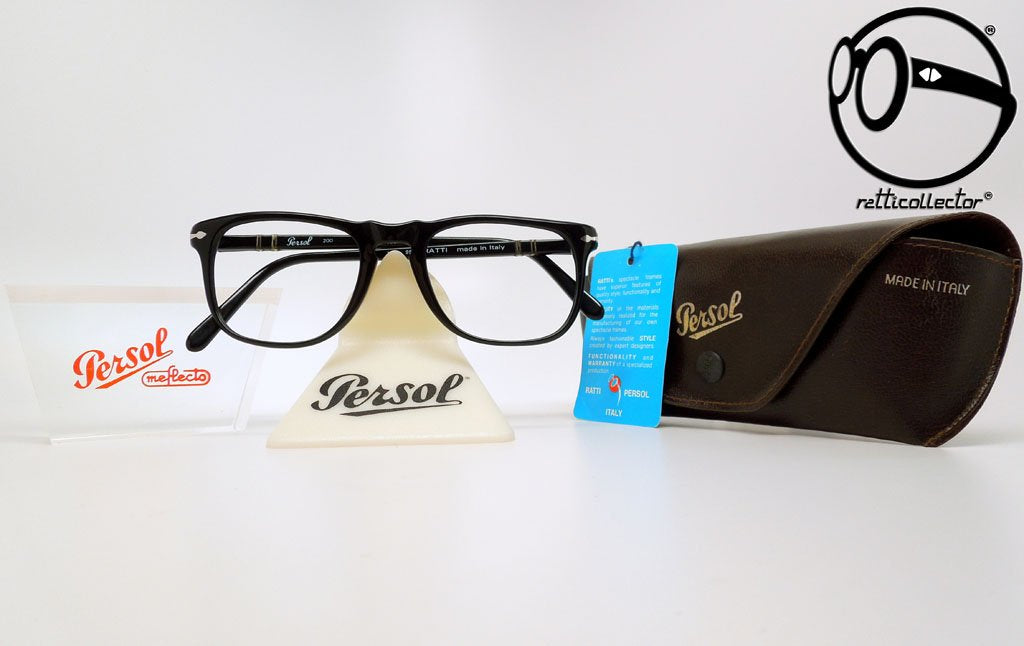 【希少】80s Persol Ratti 200 付属品付き VINTAGE EYEGLASSES PERSOL RATTI 200 95 MEFLECTO 80s - ORIGINAL AND