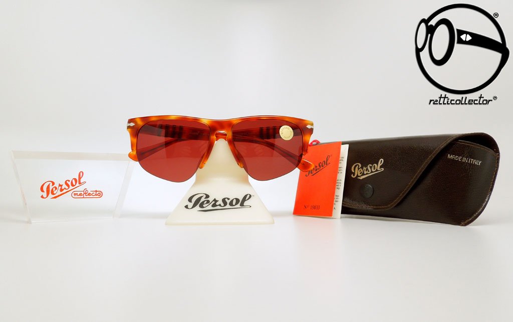 VINTAGE SUNGLASSES PERSOL RATTI 831/53 EIP 41 MEFLECTO 80s  display picture 1