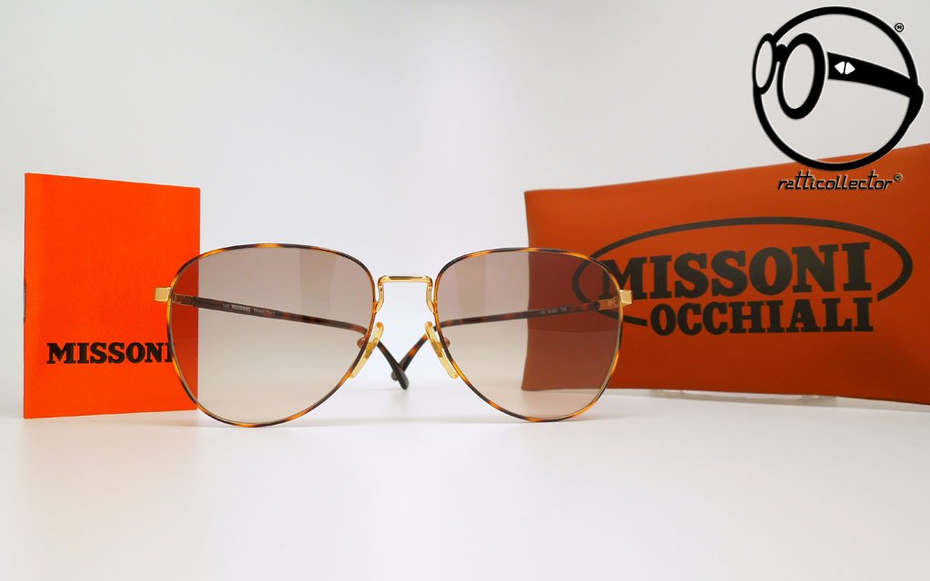 VINTAGE SUNGLASSES MISSONI by SAFILO M 845 73E BRW 80s VINTAGE SUNGLASSES MISSONI by SAFILO M 845 73E BRW 80s