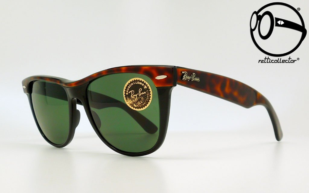 RAY BAN B&L WAYFARER II W0530 G-15 TORTOISE/EBONY QQQV