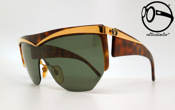 valentino 554 f1 80s Vintage eyewear design: sonnenbrille für Damen und Herren