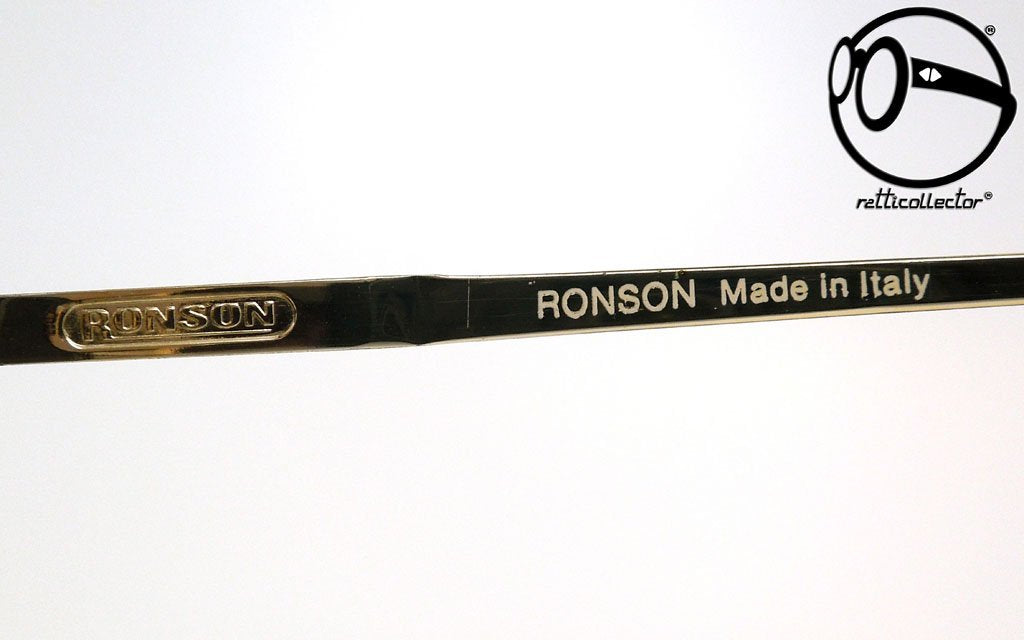 VINTAGE SUNGLASSES RONSON MOD. RS 35 C 04 GBL 80s ORIGINAL AND UNWORN GLASSES ratticollector