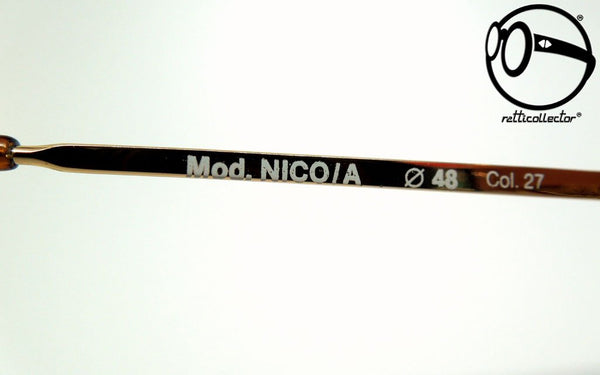 nevada look mod nico a col 27 80s Lunettes de vue vintage pour homme et femme