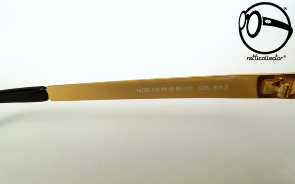 via condotti mod cs 28 col 9053 80s Gafas de sol vintage style para hombre y mujer