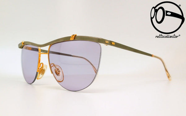 carlo bavaresco by mystere titanio 13 vlt 80s Vintage eyewear design: sonnenbrille für Damen und Herren