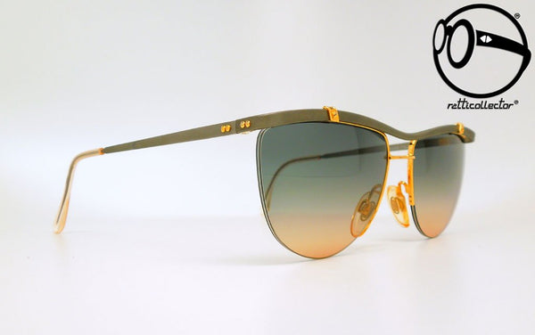 carlo bavaresco by mystere titanio 13 two tone 80s Original vintage frame for man and woman, aviable in our store