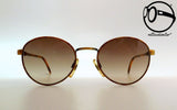 metalflex fujiwara 20 col oro ant avana 80s Vintage sunglasses no retro frames glasses
