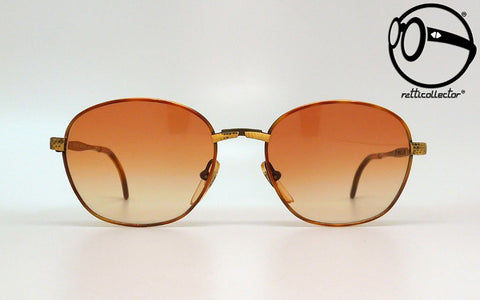 metalflex fujiwara 34 col oro ant avana 80s Vintage sunglasses no retro frames glasses