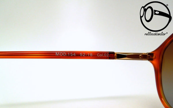 brille mod 154 col 02 brw 80s Lunettes de soleil vintage pour homme et femme