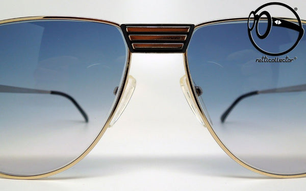 essence 494 gold black 59 70s Lunettes de soleil vintage pour homme et femme