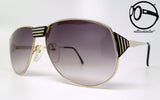 essence 494 gold black 61 70s Vintage eyewear design: sonnenbrille für Damen und Herren