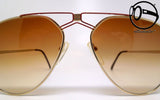 essence 492 gold burgundy 70s Occhiali vintage da sole per uomo e donna