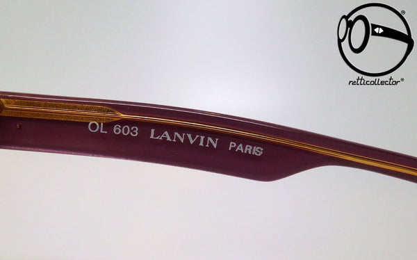 lanvin paris ol 603 67 70s Lunettes de soleil vintage pour homme et femme