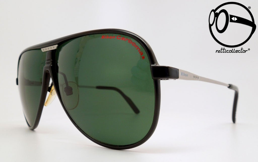 VINTAGE SUNGLASSES NIKON CARBOMAX NK 4825-1E 0005 JH 80s