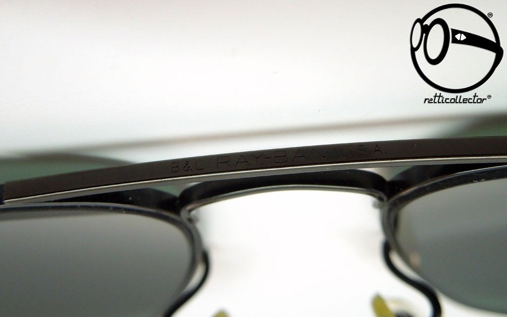 VINTAGE SUNGLASSES RAY BAN B&L CARAVAN SMALL 80s - ORIGINAL AND