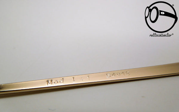 bartoli mod 141 gold plated 22kt 60s Gafas de sol vintage style para hombre y mujer