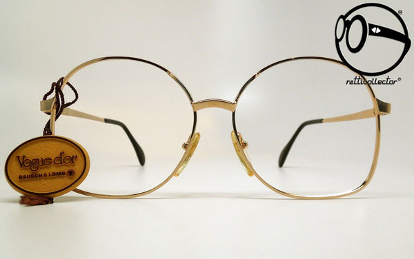 bausch lomb vogue d or 415 1 20 gold filled 1 20 10k 70s Vintage eyeglasses no retro frames glasses