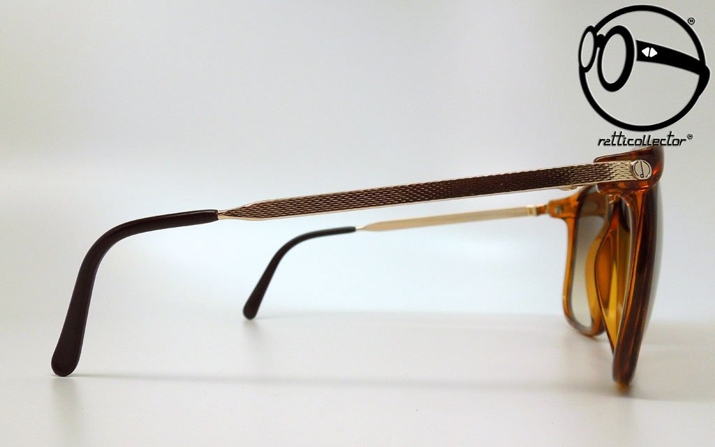 VINTAGE SUNGLASSES DUNHILL 6015 11 BRW 80s - ORIGINAL AND UNWORN