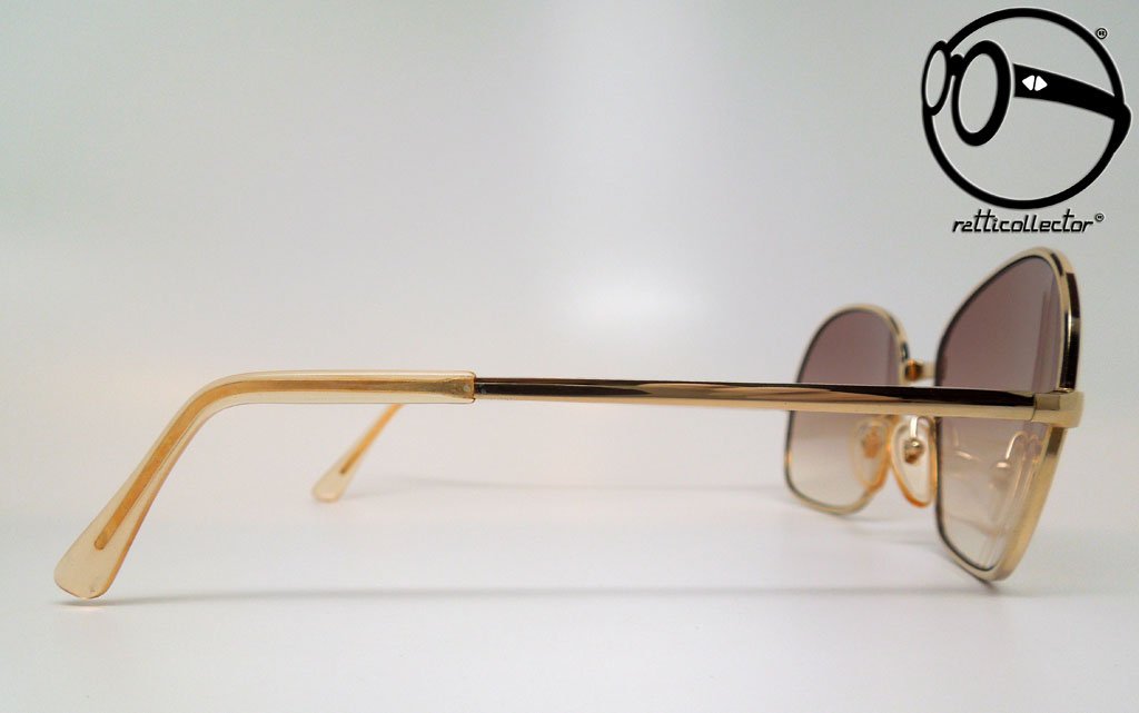 VINTAGE SUNGLASSES BARTOLI 427 GOLD PLATED 14KT BRW 60s ORIGINAL