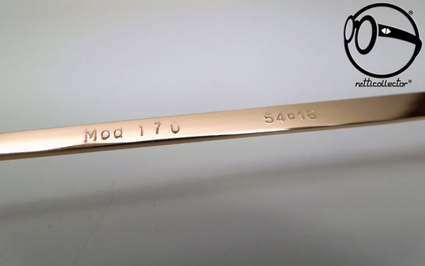 bartoli mod 170 gold plated 22kt 54 60s Gafas de sol vintage style para hombre y mujer