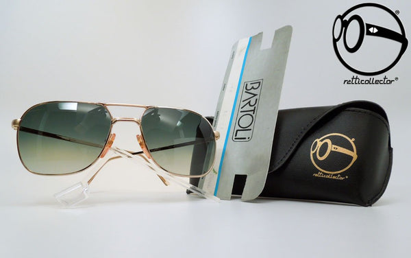 bartoli mod 170 gold plated 22kt 56 60s Occhiali vintage da sole per uomo e donna