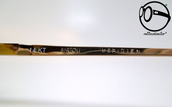 bartoli meridien mod 169 gold plated 14kt 60 60s Lunettes de soleil vintage pour homme et femme