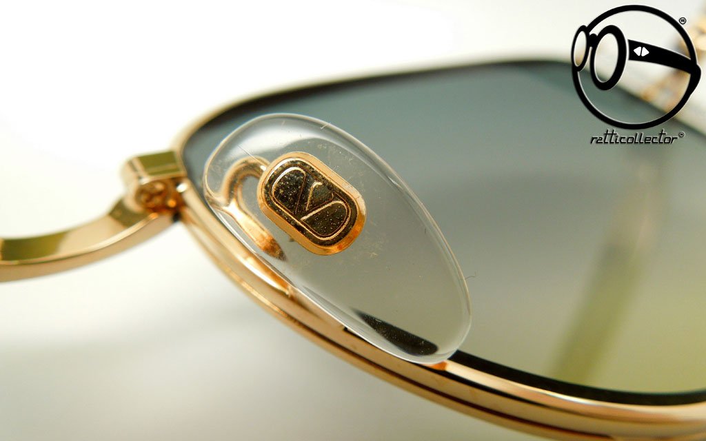 VINTAGE SUNGLASSES VALENTINO 5226 F-TITAN BK 80s - ORIGINAL AND 