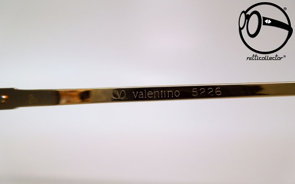 VINTAGE SUNGLASSES VALENTINO 5226 F-TITAN BK 80s - ORIGINAL AND 