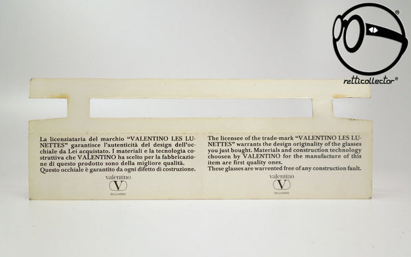 valentino v152 516 80s Neu, nie benutzt, vintage brille: no retrobrille