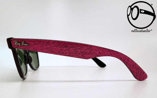 ray ban b l wayfarer street neat w0523 g 15 raspberry ebony 80s Vintage очки, винтажные солнцезащитные стиль