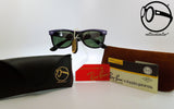 ray ban b l wayfarer street neat w0525 g 15 purple ebony 80s Occhiali vintage da sole per uomo e donna