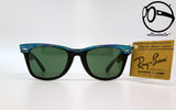 ray ban b l wayfarer mosaic w1086 g 15 blue ebony 80s Vintage sunglasses no retro frames glasses